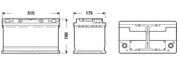 Käivitusaku EXIDE EK820