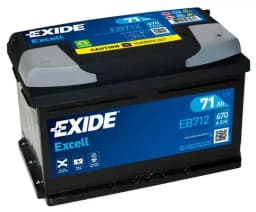 Käivitusaku EXIDE EB712