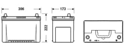 Käivitusaku EXIDE EA954