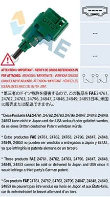Piduritule lüliti FAE 24762
