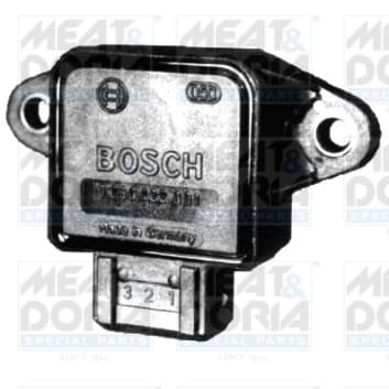 Andur, drosselklapiasend MEAT & DORIA 83002