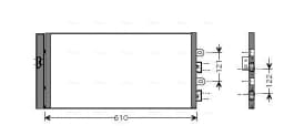Kondensaator, kliimaseade AVA Clever Choice FTA5298D