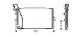 Kondensaator, kliimaseade AVA Clever Choice SB5056