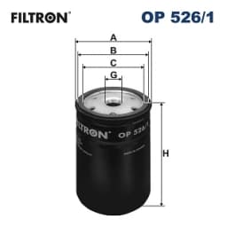 Õlifilter FILTRON OP 526/1