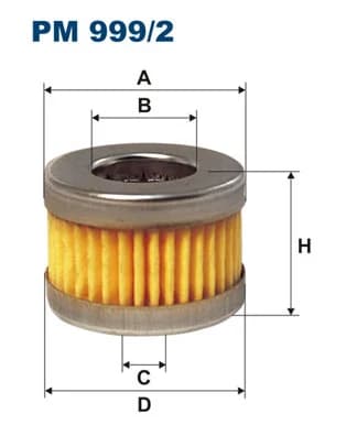 Kütusefilter FILTRON PM 999/2