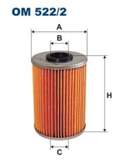 Õlifilter FILTRON OM 522/2