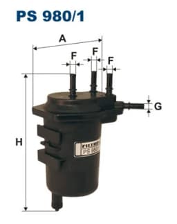 Kütusefilter FILTRON PS 980/1