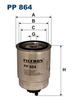 Kütusefilter FILTRON PP 864