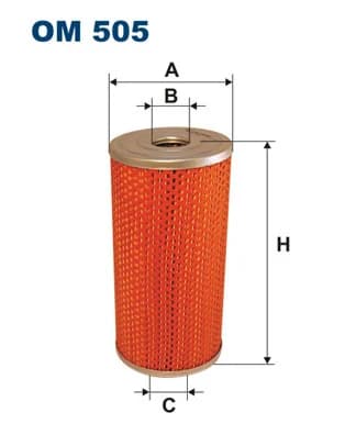 Õlifilter FILTRON OM 505