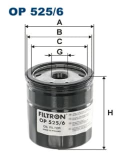 Õlifilter FILTRON OP 525/6