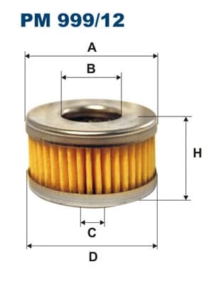 Kütusefilter FILTRON PM 999/12
