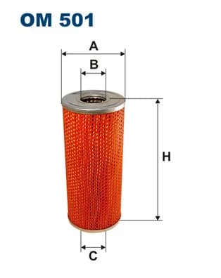 Õlifilter FILTRON OM 501