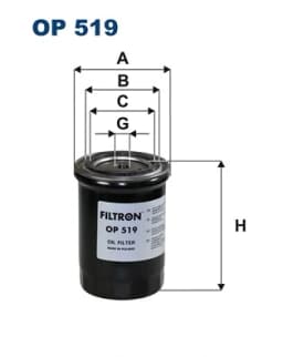 Õlifilter FILTRON OP 519