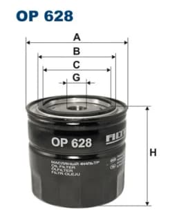 Õlifilter FILTRON OP 628