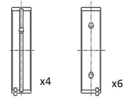 Väntvõlli laager FAI AutoParts BM1054-STD