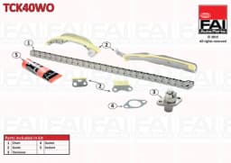 Mootori keti komplekt FAI AutoParts TCK40WO