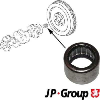 Juhtlaager, sidur JP GROUP 1110450300