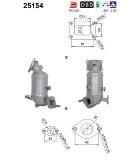 Katalüsaator AS 25154