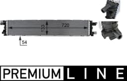 EGR-jahuti, turbo vahejahuti MAHLE CIR 1 000P