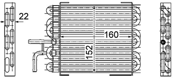 Kütusejahuti MAHLE CK 10 000P