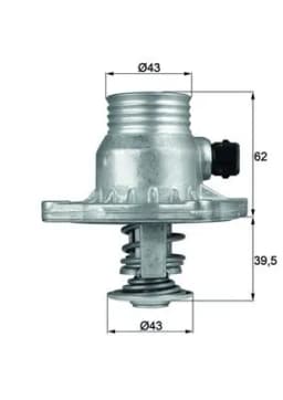 Termostaat, Jahutusvedelik MAHLE TM 11 105