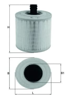 Õhufilter MAHLE LX 3015/14