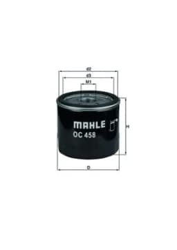 Õlifilter MAHLE OC 458