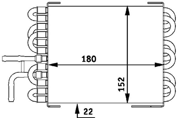 Kütusejahuti MAHLE CK 7 000P