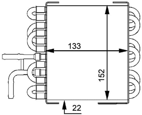 Kütusejahuti MAHLE CK 8 000P