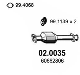 Katalüsaator ASSO 02.0035