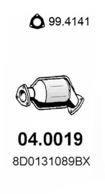Katalüsaator ASSO 04.0019