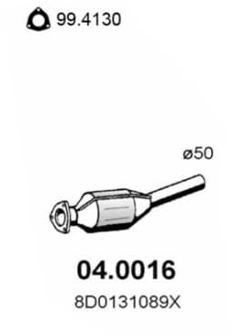 Katalüsaator ASSO 04.0016