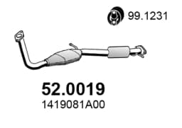 Katalüsaator ASSO 52.0019