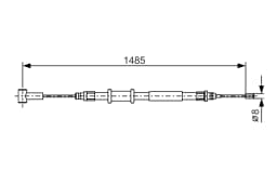 Tross, seisupidur BOSCH 1 987 482 214