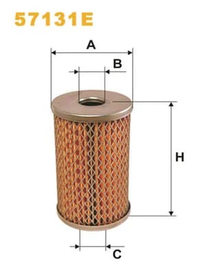Hüdraulikafilter, roolimine WIX FILTERS 57131E