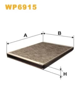 Filter, salongiõhk WIX FILTERS WP6915