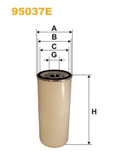 Kütusefilter WIX FILTERS 95037E