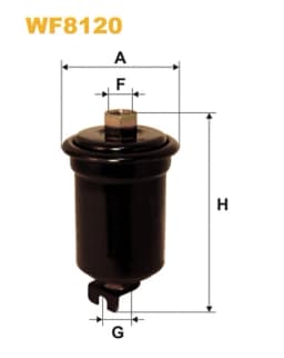 Kütusefilter WIX FILTERS WF8120