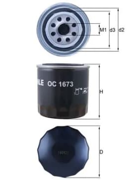 Õlifilter KNECHT OC 1673