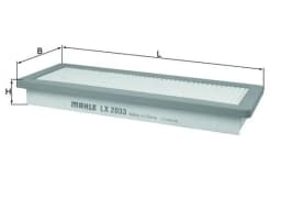 Õhufilter KNECHT LX 2033