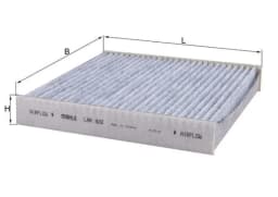Filter, salongiõhk KNECHT LAK 922