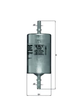 Kütusefilter KNECHT KL 84/2