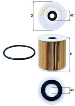 Õlifilter KNECHT OX 175D