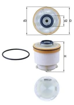 Kütusefilter KNECHT KX 586D