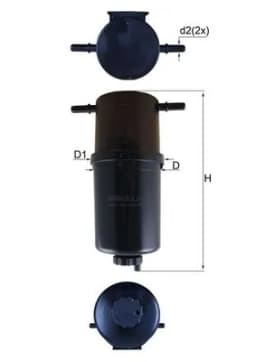 Kütusefilter KNECHT KL 873
