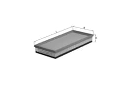 Õhufilter KNECHT LX 596