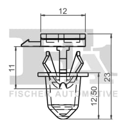 Stopper, ehis-/kaitseliist FA1 11-40115.5