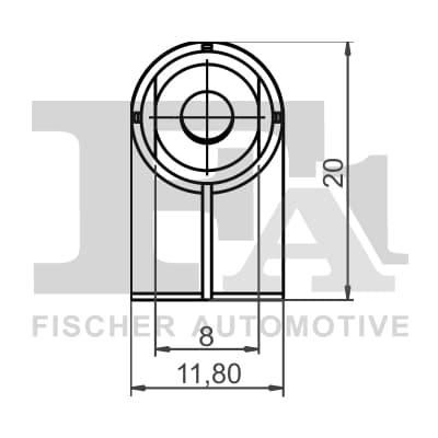 Stopper, põrkeraud FA1 12-60002.5
