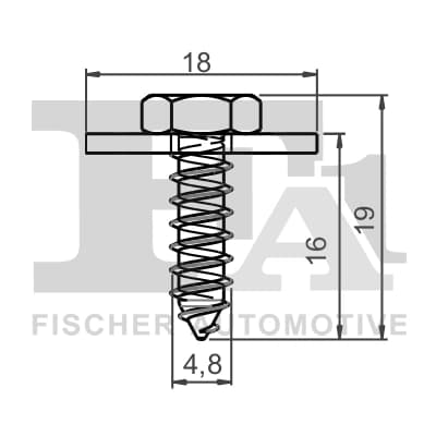 Mootor-/ põhjakaitse FA1 10-70014.5