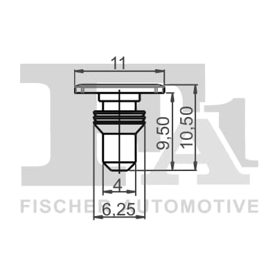 Stopper, ehis-/kaitseliist FA1 11-40099.5